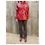 Burberry T Lederjacke 40 Rot - Ansicht 9