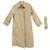 Burberry woman raincoat vintage t 38/40 Beige Cotton Polyester  ref.180375