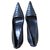 Gucci Black leather pumps, Pointure 37,5 IT.  ref.180385