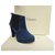 ganni ankle boots model Fiona p 36 Blue Deerskin  ref.180464