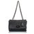 Mulberry Black Leather Lily Silvery Pony-style calfskin  ref.180568