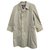 Burberry men's raincoat vintage sixties size XS Khaki Cotton Polyester Wool  ref.180656