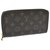 Louis Vuitton Zippy Wallet Toile Marron  ref.180801
