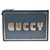 Gucci GUCCY print Green Leather  ref.180874