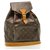 Louis Vuitton Montsouris GM Brown Cloth  ref.180903