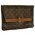 Louis Vuitton Pochette Pliante Brown Cloth  ref.180914