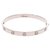 Cartier Love Blu Rubbed  # 17 Silvery White gold  ref.181029