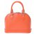 Louis Vuitton Alma BB Orange Leder  ref.181071