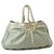 Fendi Vintage Shoulder Bag Green Leather  ref.181141