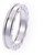 Autre Marque BVLGARI B-ZERO ring # 60 Silvery White gold  ref.181276