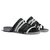 CHANEL SANDALS MULES BRAND NEW Black Grey Patent leather  ref.181357
