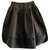 Autre Marque vintage 80s skirt Black Cotton  ref.181373