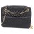 Chanel Handbags Black Leather  ref.181471