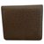 Louis Vuitton Wallets Small accessories Brown Khaki Leather  ref.181541
