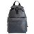 Lanvin Bags Briefcases Black Blue Grey Leather Nylon  ref.181551