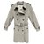 winter trench Burberry London t 38 wool / cashmere Grey  ref.181771