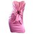 Dolce & Gabbana Kleider Pink Seide  ref.182057