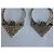 Swarovski Orecchini a cerchio impreziositi da cristalli Metallico - vista 8