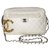 Chanel Camera Cambon Cuir d'agneau Blanc  ref.182201