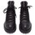 Valentino Garavani Bottines Valentino, size 39 Cuir Noir  ref.182256