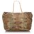 Fendi Brown Python Leather Tote Bag Light brown Pony-style calfskin  ref.182385