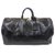 Louis Vuitton keepall 55 Cuir épi noir Black Leather  ref.182428