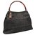 Chanel handbag in grey denim Jean Gris  ref.182437