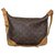 Boulogne Louis Vuitton Handbags Brown Cloth  ref.182512