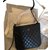 Wallet On Chain Chanel, Uniform shoulder bag Black Silvery Leather  ref.182636