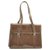 Gucci Bamboo Shoulder Bag Brown Patent leather  ref.182821