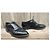 Scarpe Oxford Burberry blu notte scamosciate e vernice 39 Blu scuro - vista 4