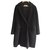 Max Mara Coats, Outerwear Dark grey Cashmere  ref.182933
