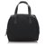 Gucci Black GG Canvas Handbag Leather Cloth Pony-style calfskin Cloth  ref.182967