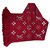 Louis Vuitton Logomania Shine scarves Red Silk Polyester Wool  ref.183026