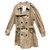 burberry london t trench coat 56 Brown Cotton Polyester  ref.183291