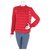 Maje Tops Red Polyester  ref.183297