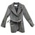 Max Mara short coat in alpaca t 40 Grey Wool  ref.183312