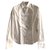 Roberto Cavalli Camicia in cotone bianco tuxed  ref.183326