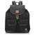 MCM Black Visetos Nylon Drawstring Backpack Leather Pony-style calfskin Cloth  ref.183381