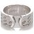 Cartier Silver C de Cartier Ring Silvery Metal  ref.183387