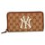 Gucci Brieftasche - New York Yankees Sammlung Beige Leinwand  ref.183461