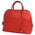 Hermès Hermes Red Bolide 1923 30 Leather Pony-style calfskin  ref.183542