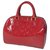 Louis Vuitton Red Vernis Montana Leather Patent leather  ref.183586