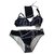 Hermès Bikini Makateo Lycra Bleu Marine  ref.183598