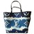 Louis Vuitton Handbags Blue  ref.183604
