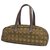 Chanel Brown New Travel Line Handbag Dark brown Leather Pony-style calfskin Nylon Cloth  ref.183714