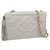Camera Chanel Bolsas Branco Couro  ref.183757