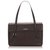 Burberry Brown Leather Tote Bag Black Pony-style calfskin  ref.183875
