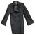 Gucci t mid-season coat 38 Black Wool Viscose  ref.184000