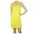 M Missoni Bright Yellow knitted Sleeveless mini above knee dress IT size 40 Cotton  ref.184113